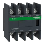 Schneider Electric - TeSys D - bloc contacts auxiliaires frontaux - 2F+2O - cosses fermees