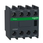 Schneider Electric - TeSys D - bloc contacts auxiliaires frontaux - 4F+0O - bornes vis-etriers