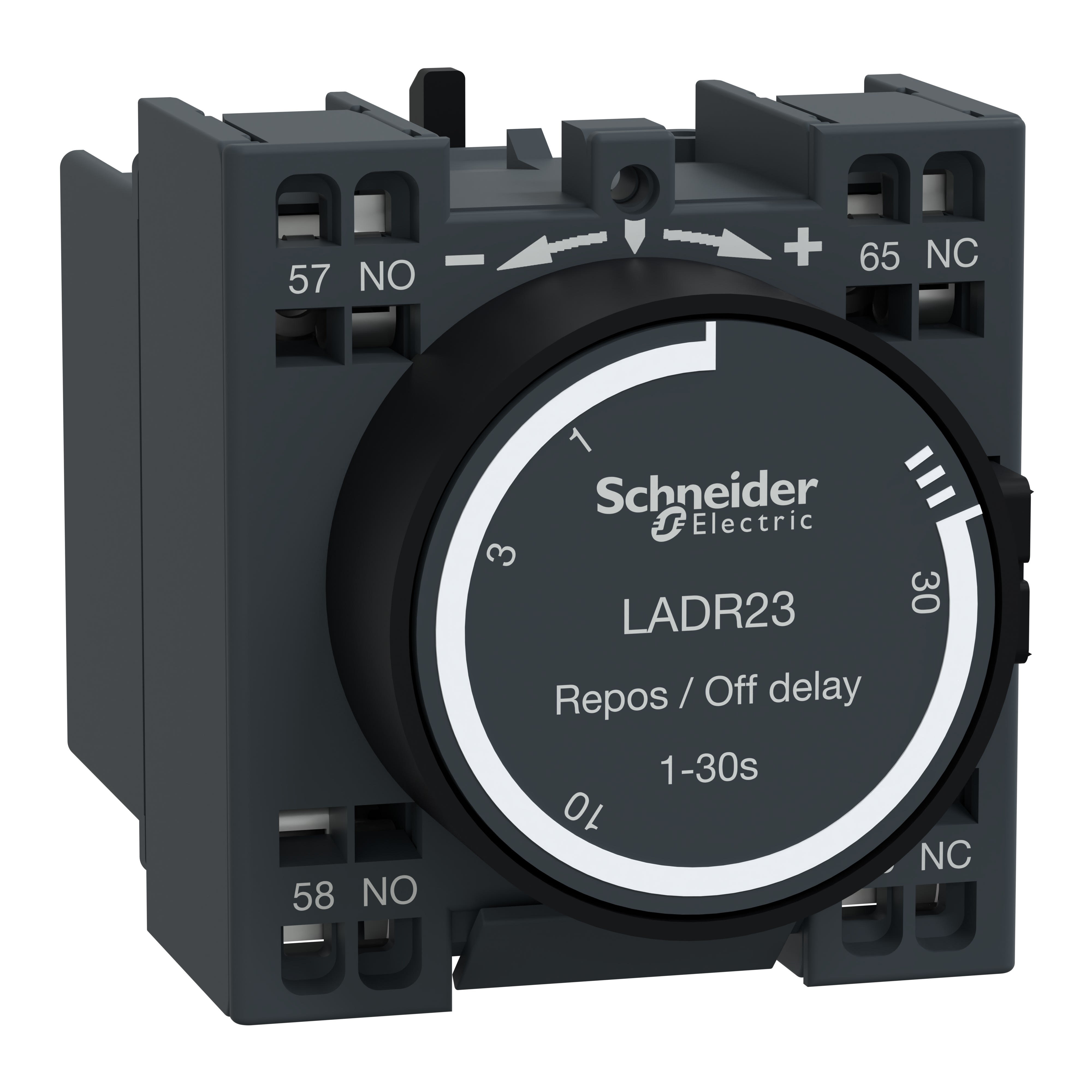Schneider Electric - TeSys D - bloc de contacts auxiliaires - 1F+1O - bornes à ressort