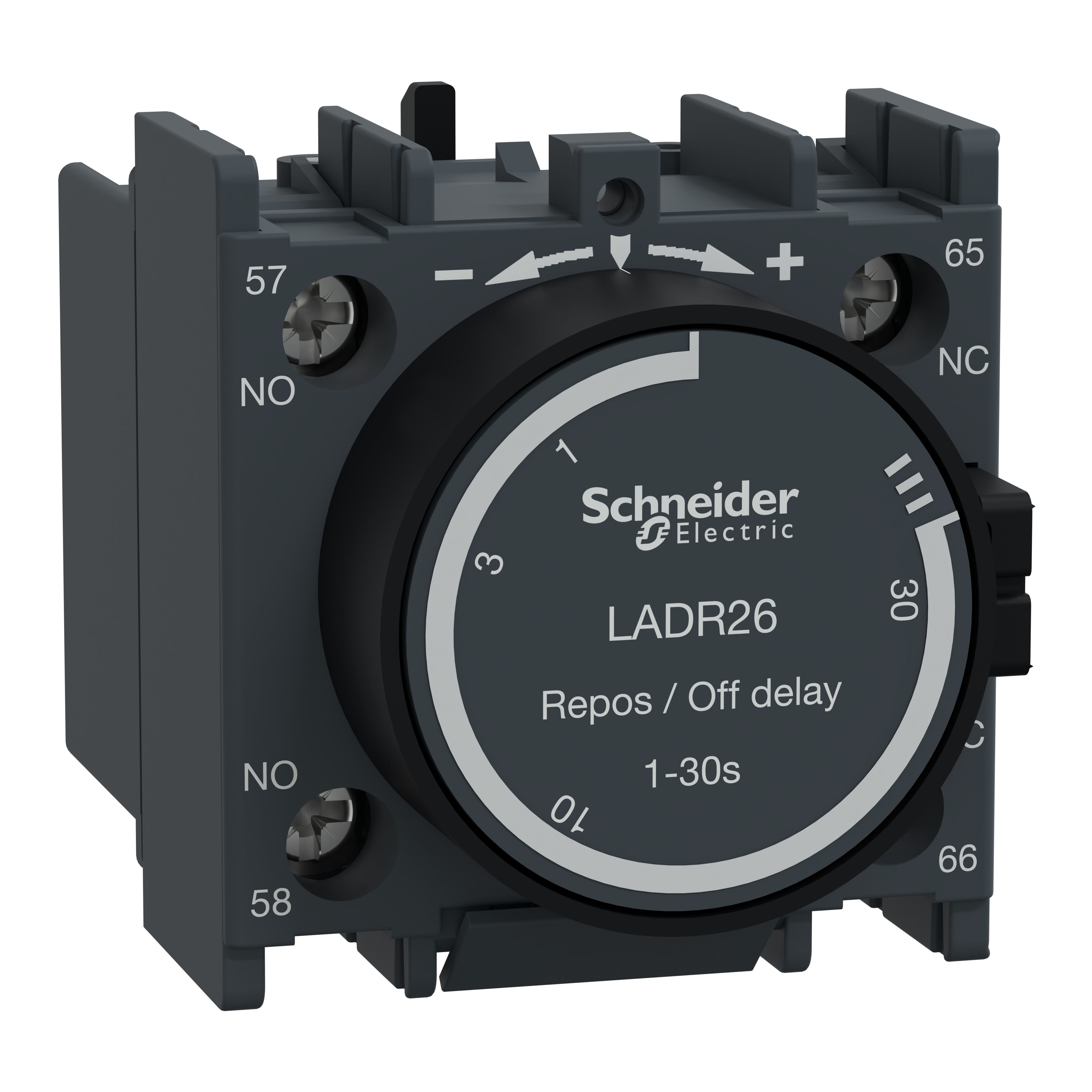 Schneider Electric - TeSys D - bloc de contacts auxiliaires - 1F+1O - cosses à sertir