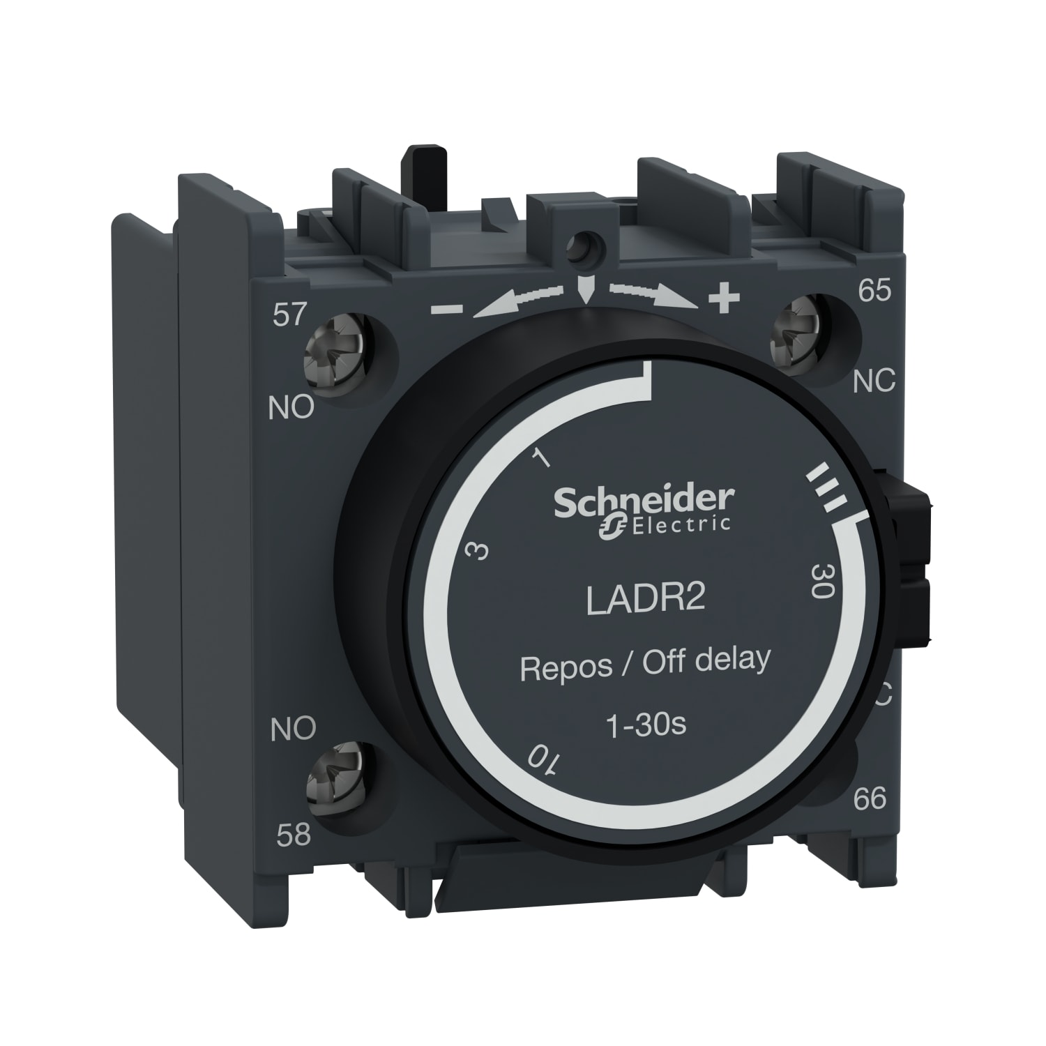 Schneider Electric - TeSys D - bloc de contacts auxiliaires - 1F+1O - bornes a vis-etriers