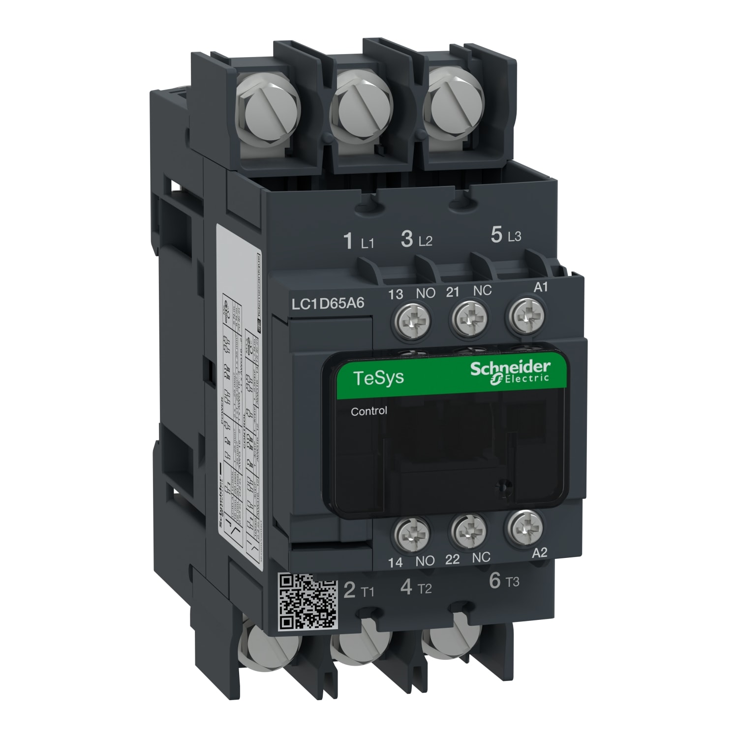 Schneider Electric - TeSys LC1D - contacteur - 3P - AC-3 440V - 65A - bobine 100Vca