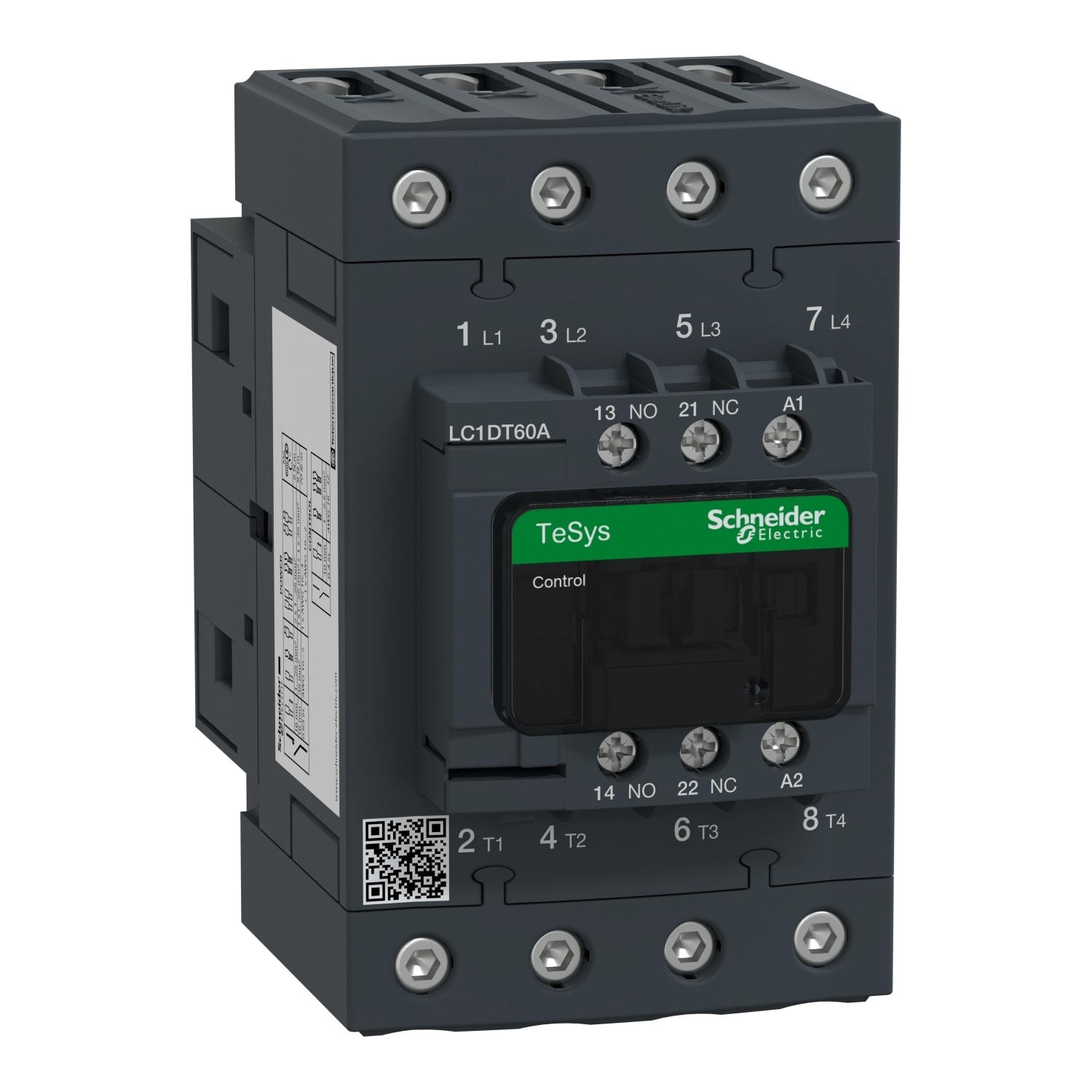 Schneider Electric - TeSys LC1D - contacteur - 4P - AC-1 440V - 60A - bobine 400Vca
