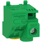 Schneider Electric - Resi9 - bornier de terre 63A + cavalier - auto 4x1,52 a 42 - vis 1x62 a 252
