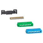 Schneider Electric - Linergy - bornier 80A à vis 8 trous 4x16²+4x10² et couvercles pour Terre/Neutre