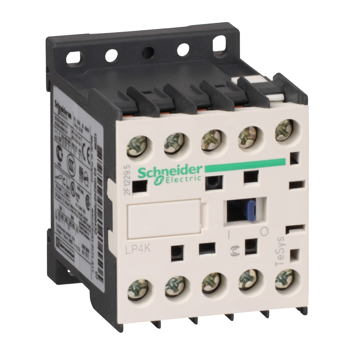 Schneider Electric - TeSys LP4K - contacteur - 3P - AC-3 440V - 12A - bobine 24Vcc