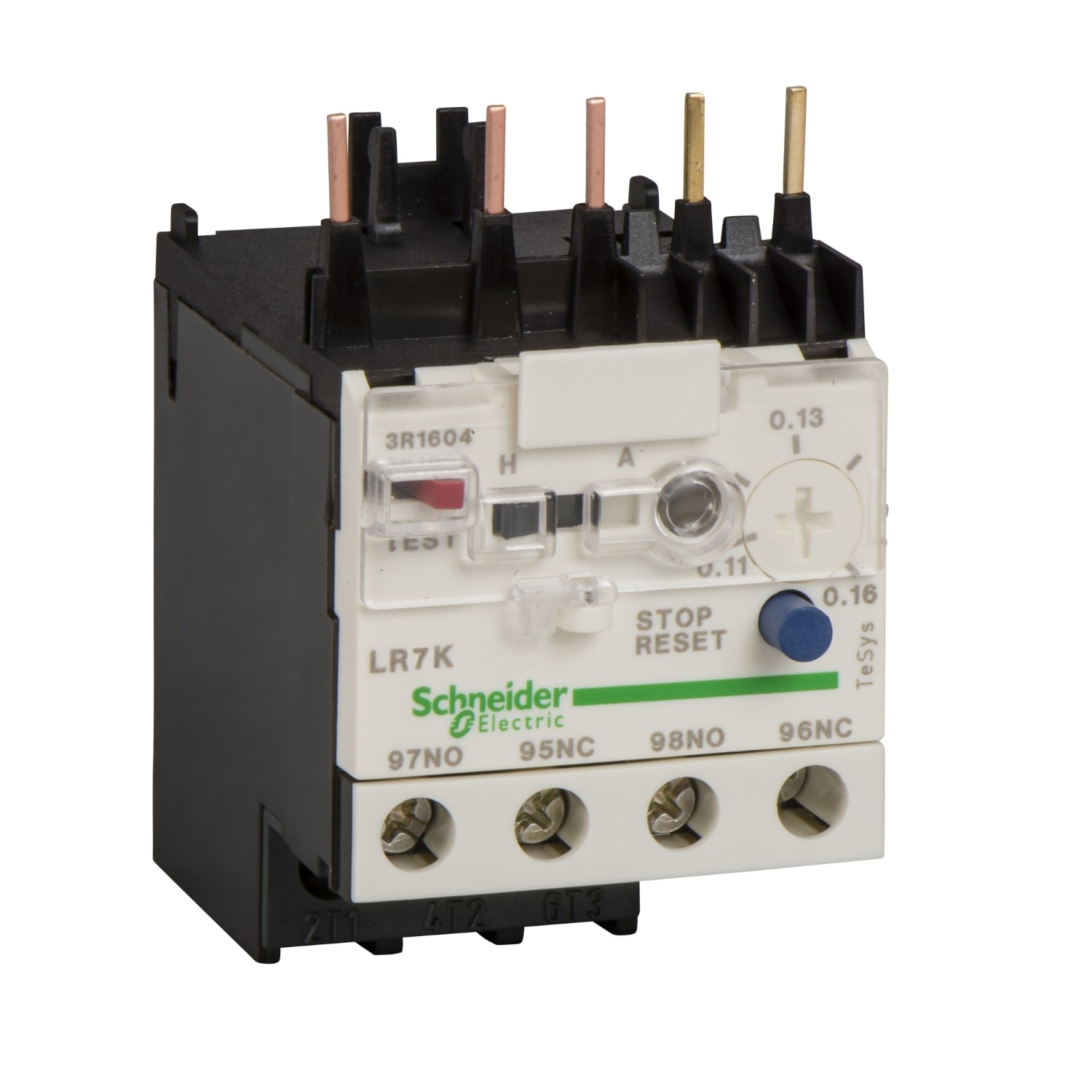 Schneider Electric - TeSys LR - relais de protection thermique moteur - 0,54..0,8A - classe 10A