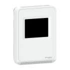 Schneider Electric - SpaceLogic - Sonde d'ambiance analogique SLA - Ecran - PM2.5/CO2/Hr - Medium