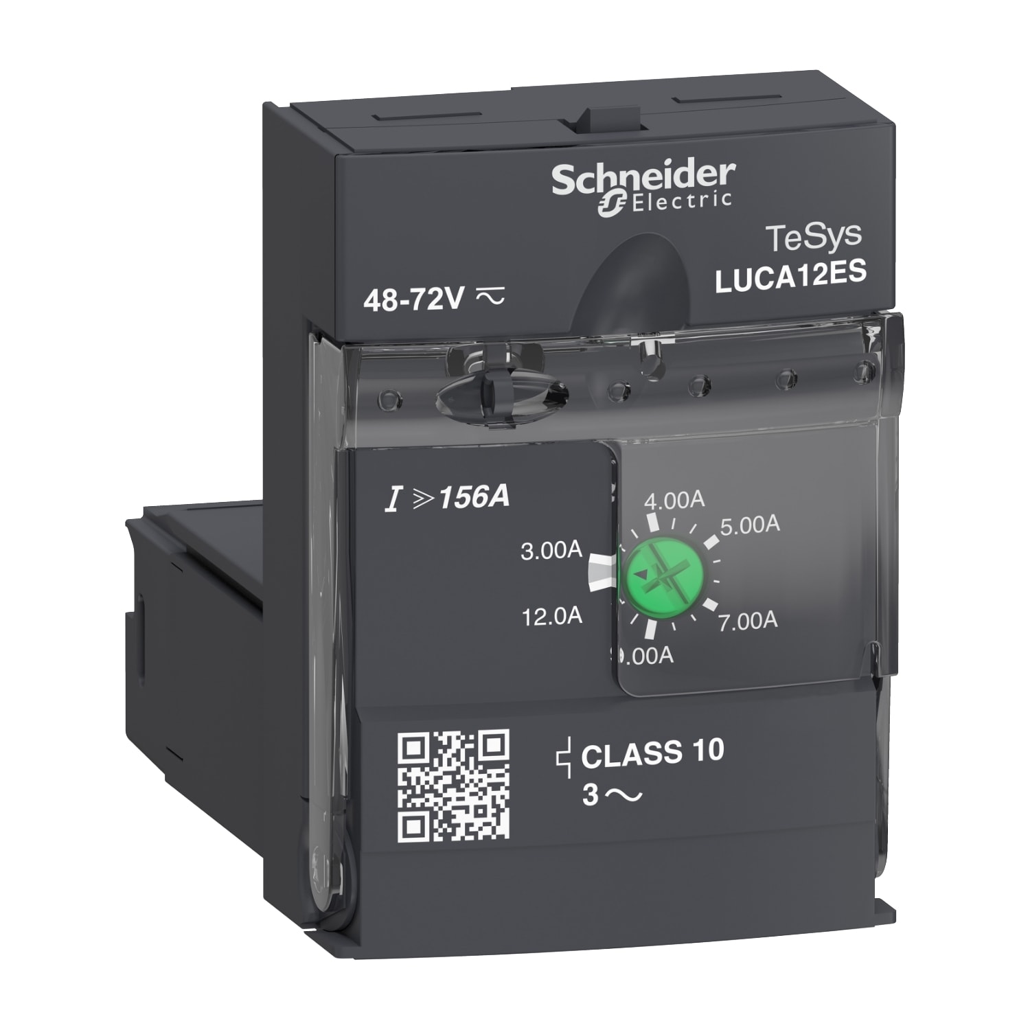 Schneider Electric - TeSys LUCA - unite de controle standard - classe 10 - 3..12A - 48..72Vcc-ca