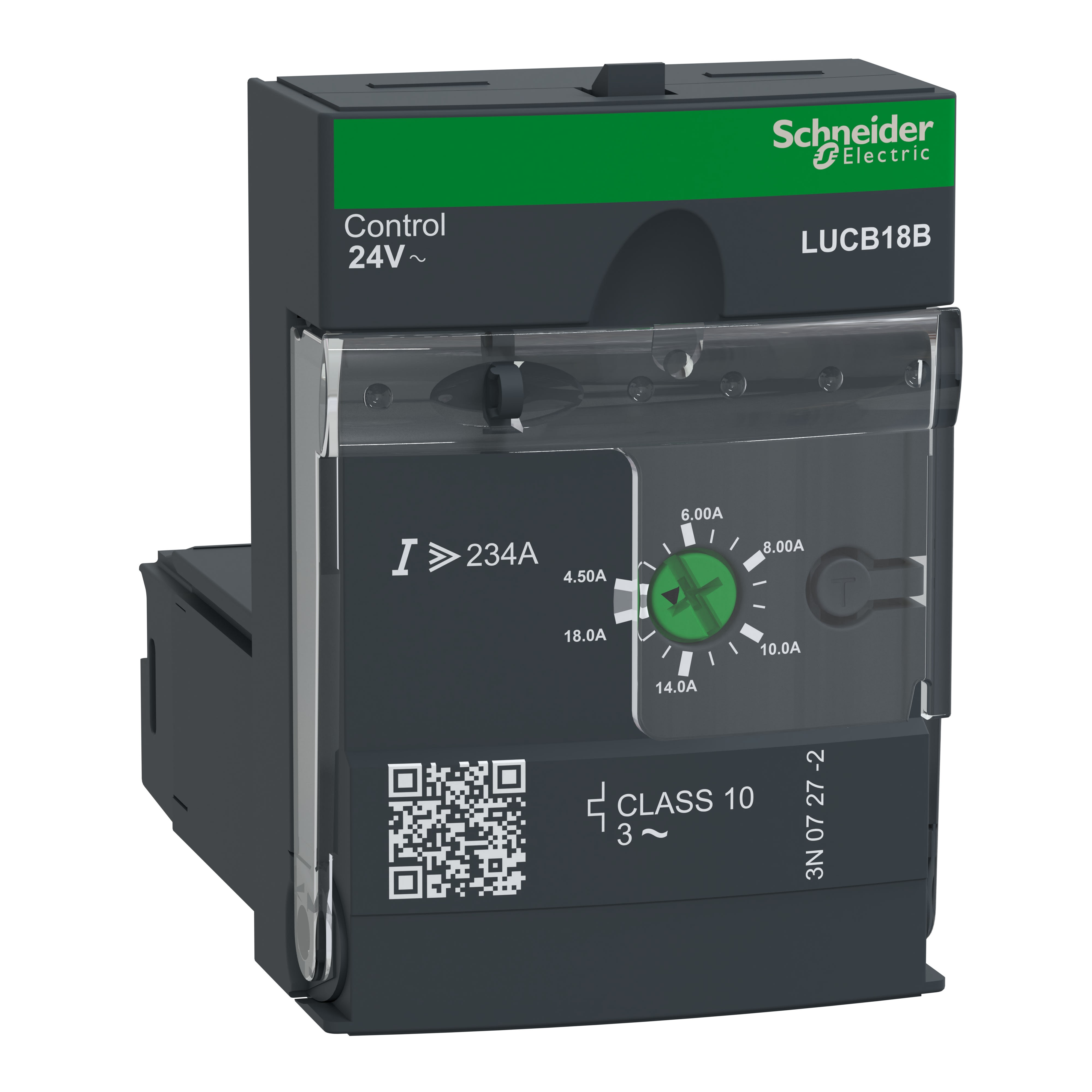 Schneider Electric - TeSys LUCB - unité de contrôle évolutif - classe 10 - 4,5..18A - 24Vca