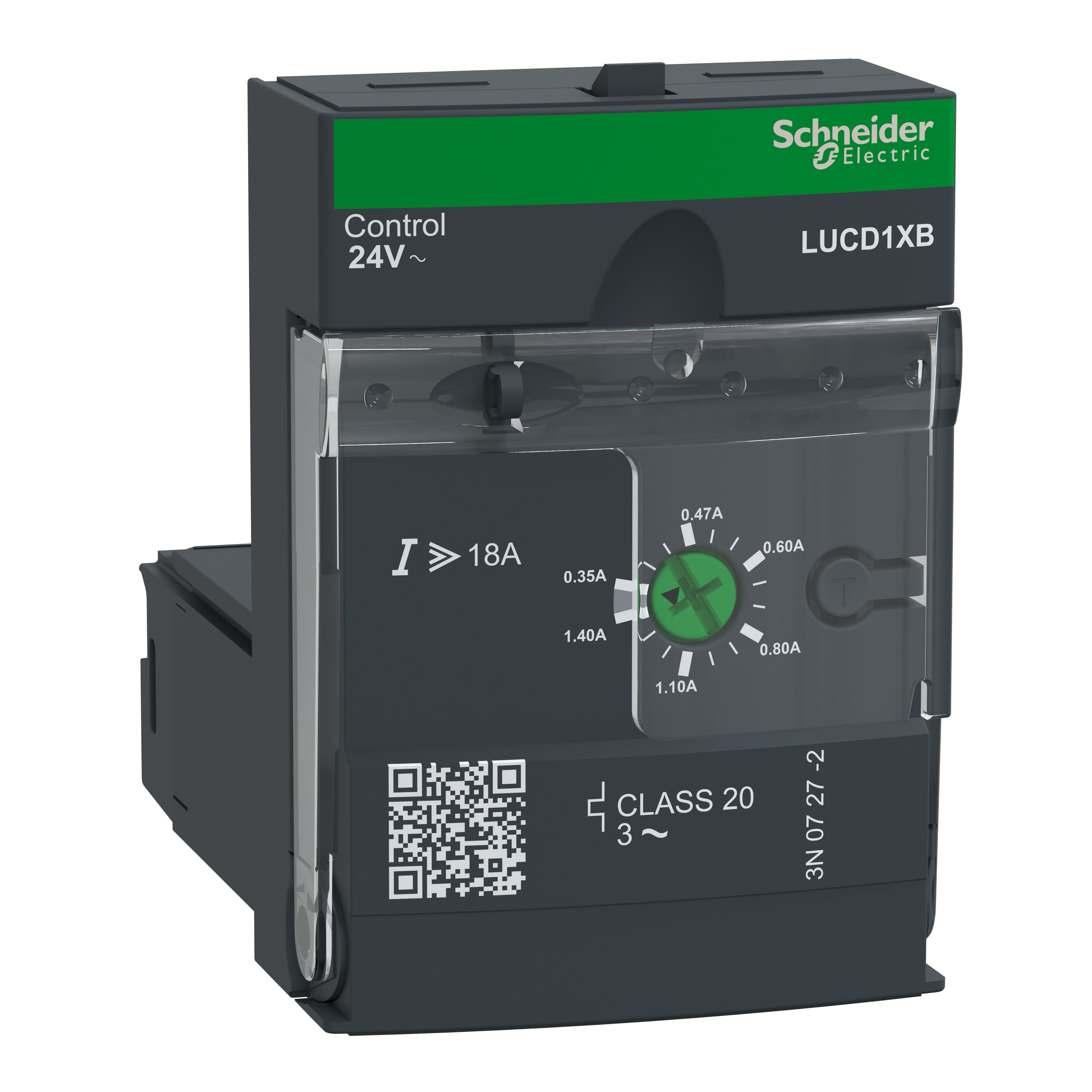 Schneider Electric - TeSys LUCD - unité de contrôle évolutif - classe 20 - 0,35..1,4A - 24Vca