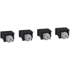 Schneider Electric - ComPacT NSXm - 4 connecteurs pour cosse/barre avec vis pour NSXm