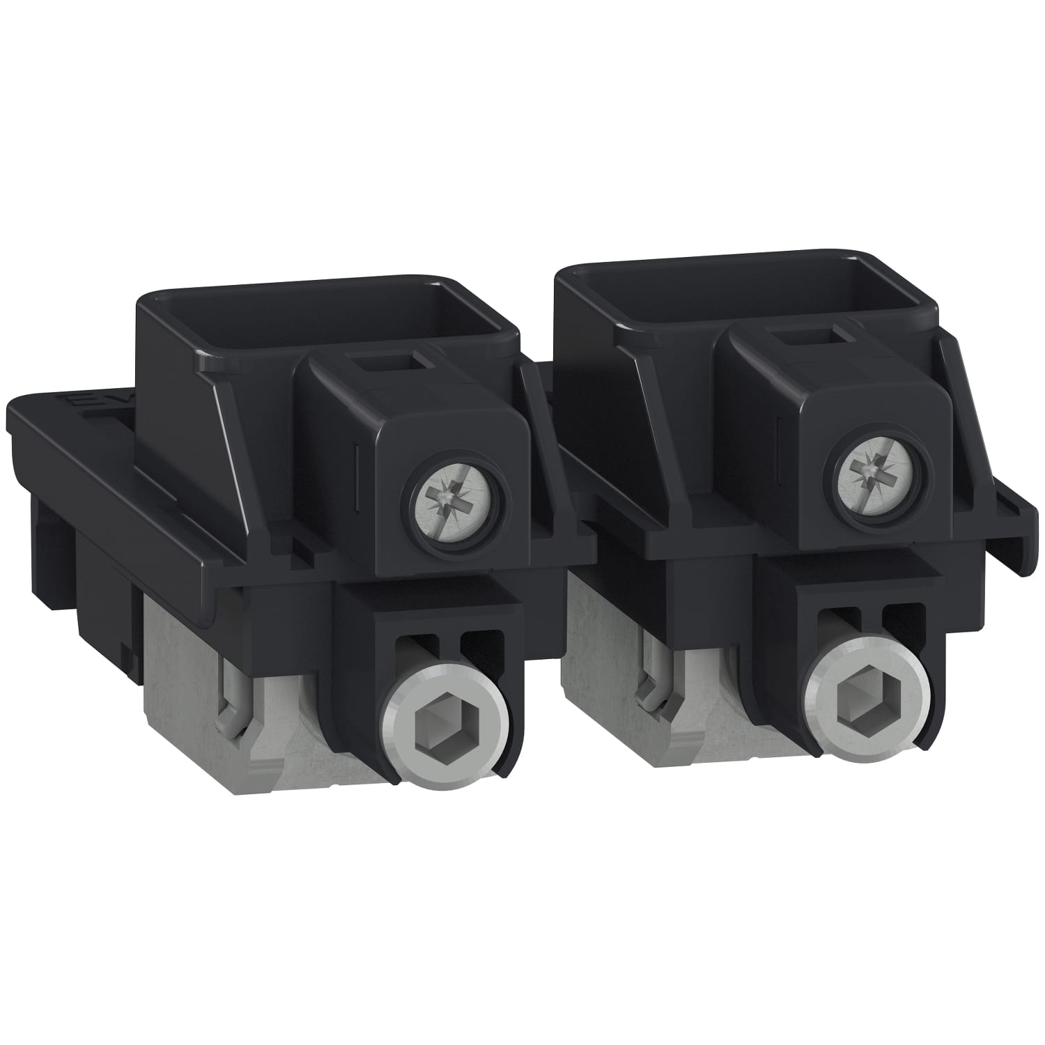 Schneider Electric - ComPacT NSXm - bornier EverLink - 2P - avec prise tension pour NSXm et BD 15-125