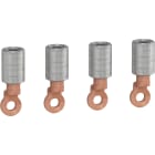 Schneider Electric - ComPacT NSXm - 4 cosses à sertir câble aluminium 120mm² - séparateur de phases