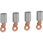 Schneider Electric - ComPacT NSXm - 4 cosses à sertir câble aluminium 120mm² - séparateur de phases