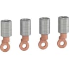 Schneider Electric - ComPacT NSXm - 4 cosses à sertir câble aluminium 95mm² - séparateur de phases