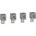 Schneider Electric - ComPacT NSX INS/INV - Lot 4 bornes aluminium - <=250A - pour câbles 120 à 240mm²