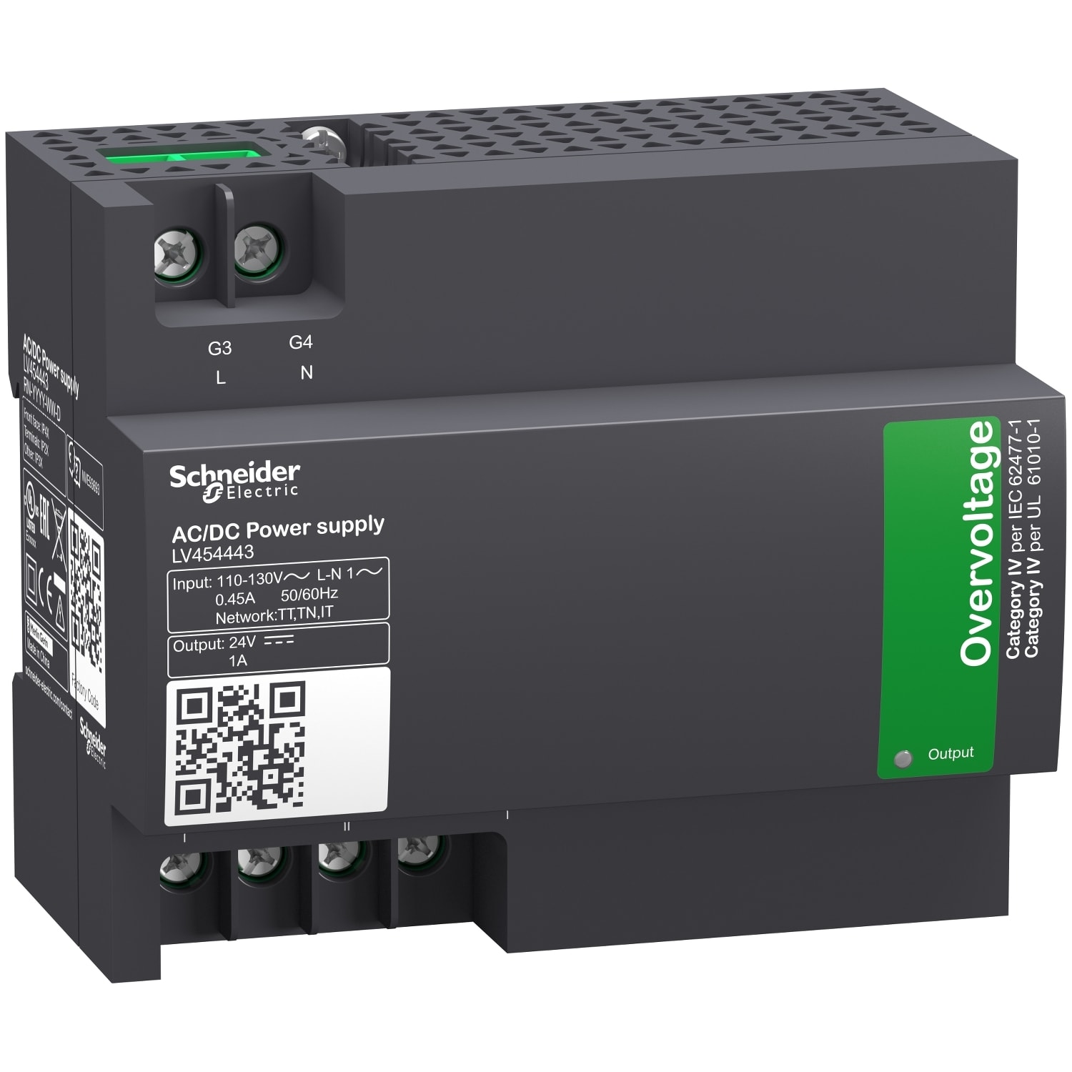Schneider Electric - ComPacT MasterPacT - Module d'alimentation électrique externe AD - 110/130Vca
