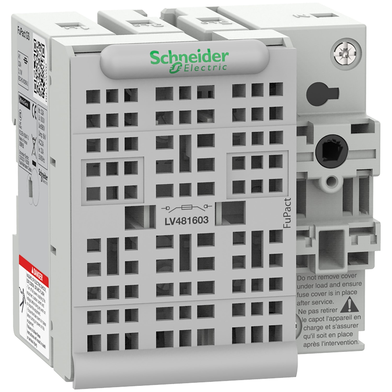 Schneider Electric - FuPact GS - interrupteur sectionneur fusible - 32A - 3P - BS A1 - F CTRL