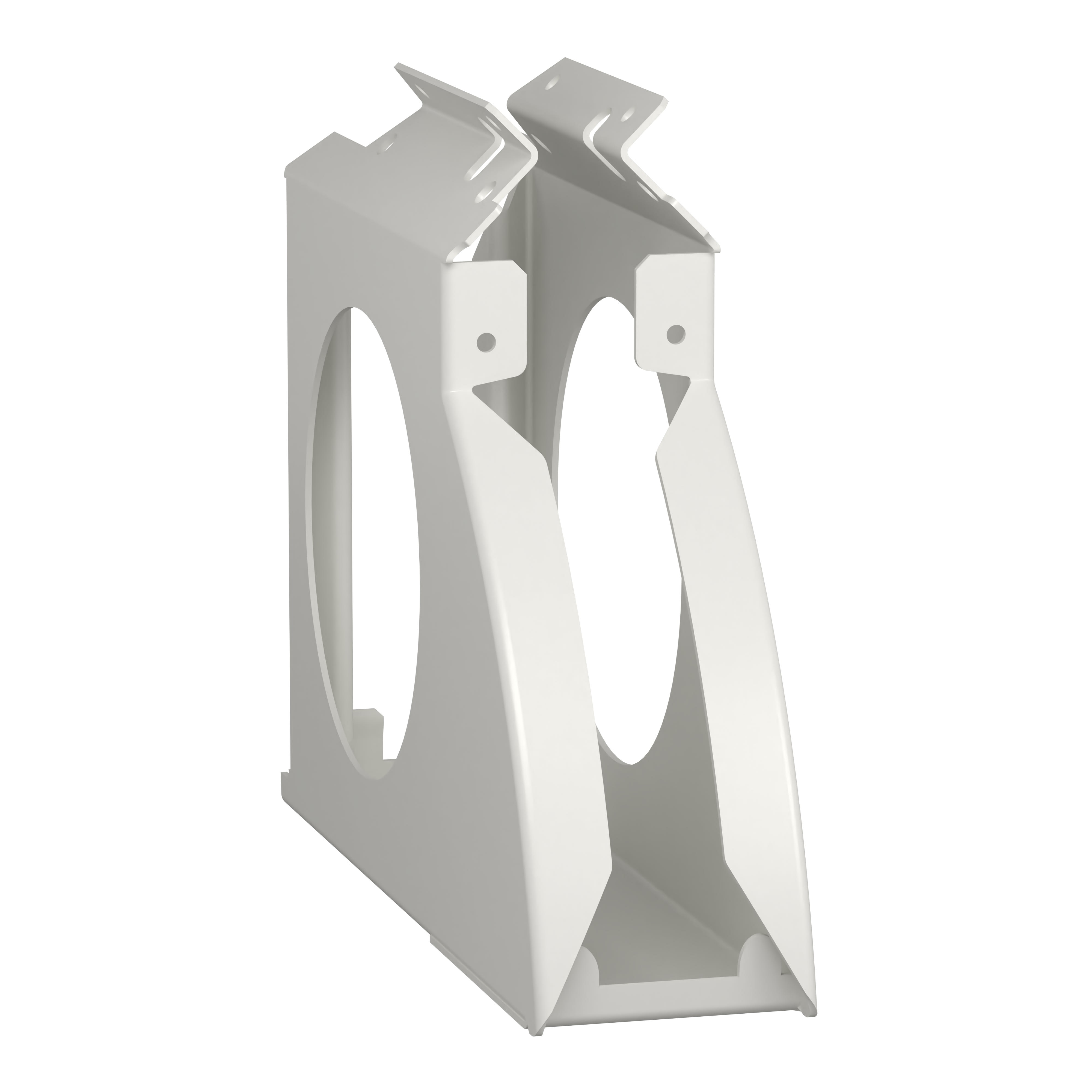 Schneider Electric - PrismaSeT G - Socle percé pour armoire ou gaine - RAL9003