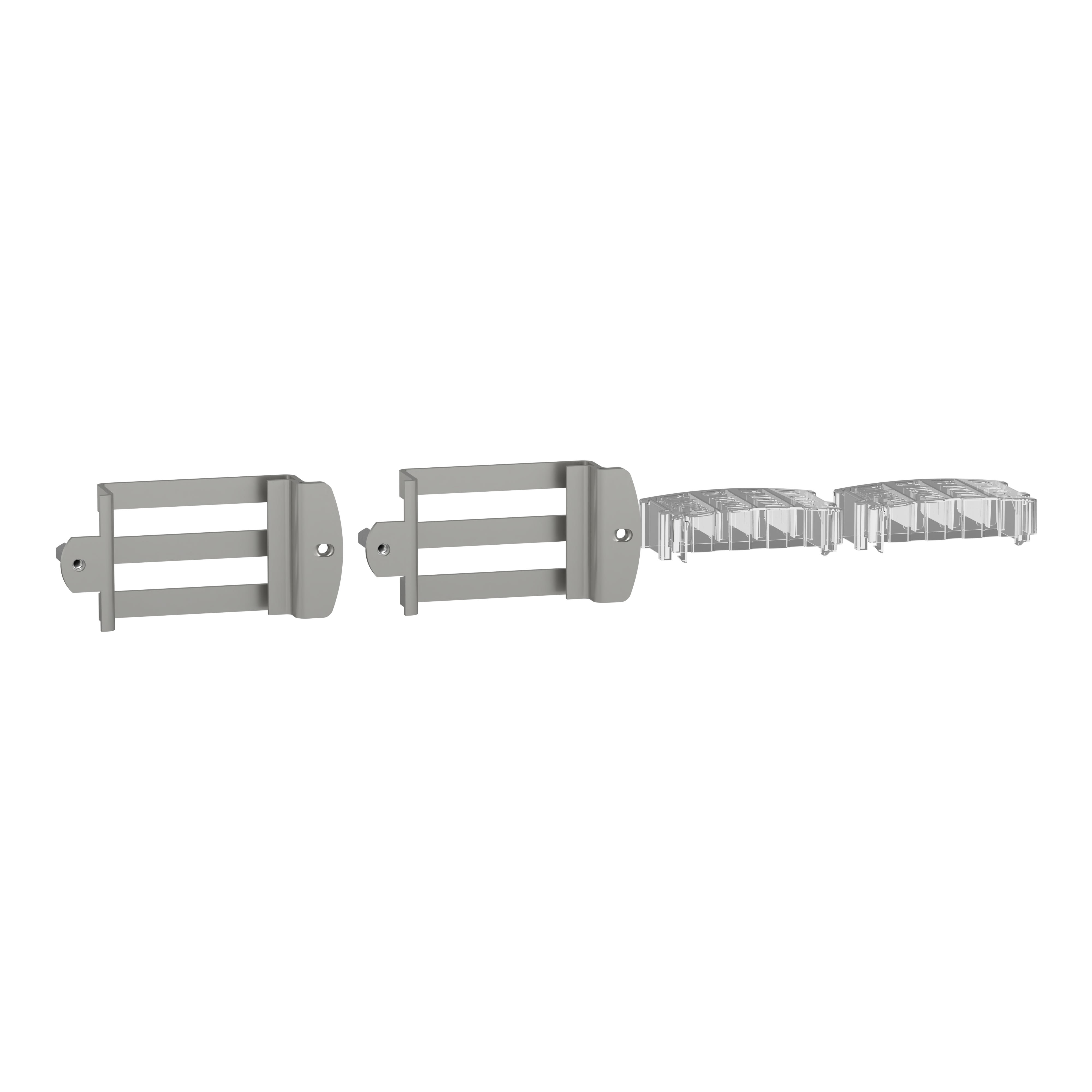 Schneider Electric - Linergy BW - Support de barres 630 A - Lot (x2)