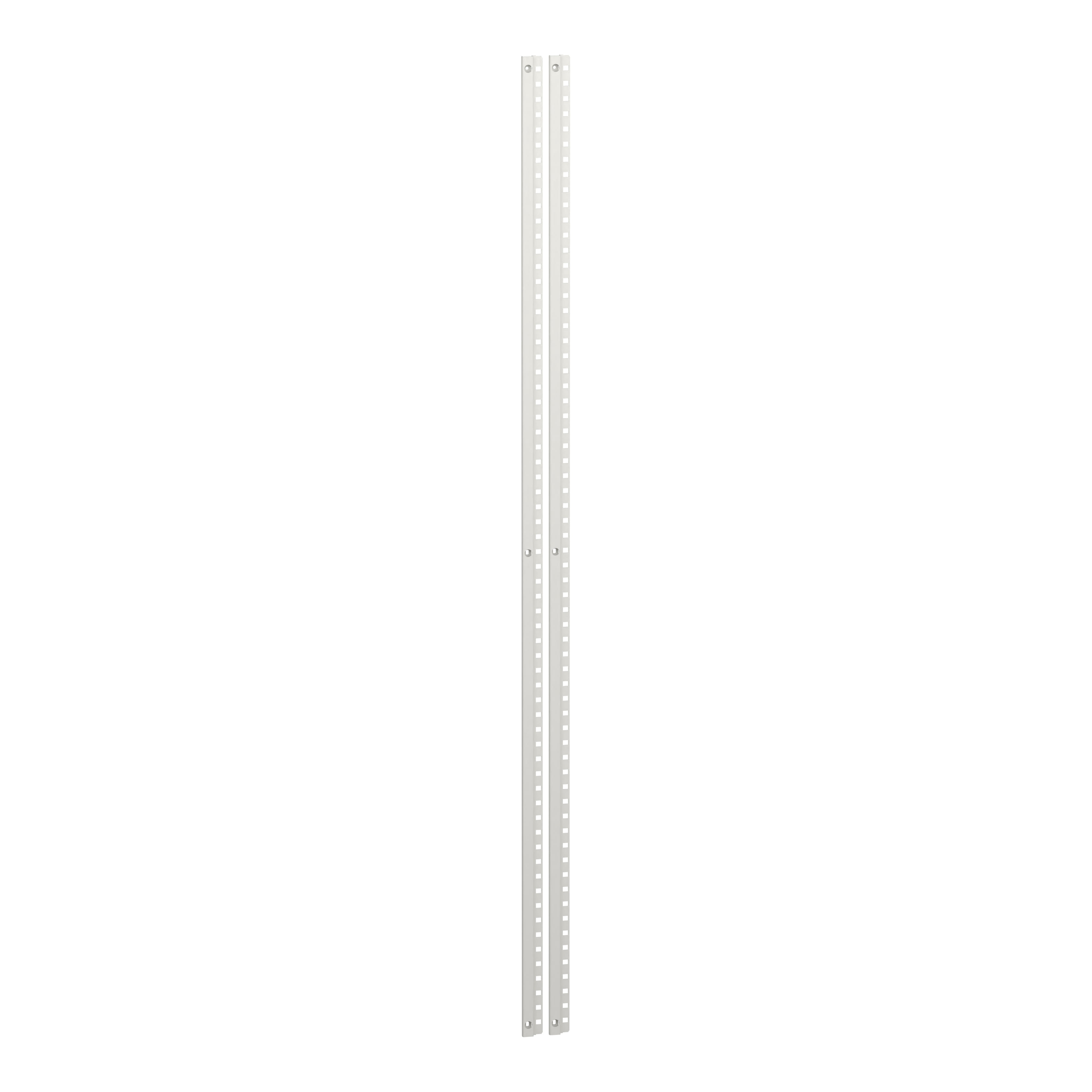 Schneider Electric - PrismaSeT G - Montant supp. plastron - Coffret 33M-IP30-lot(x 2)-RAL9003