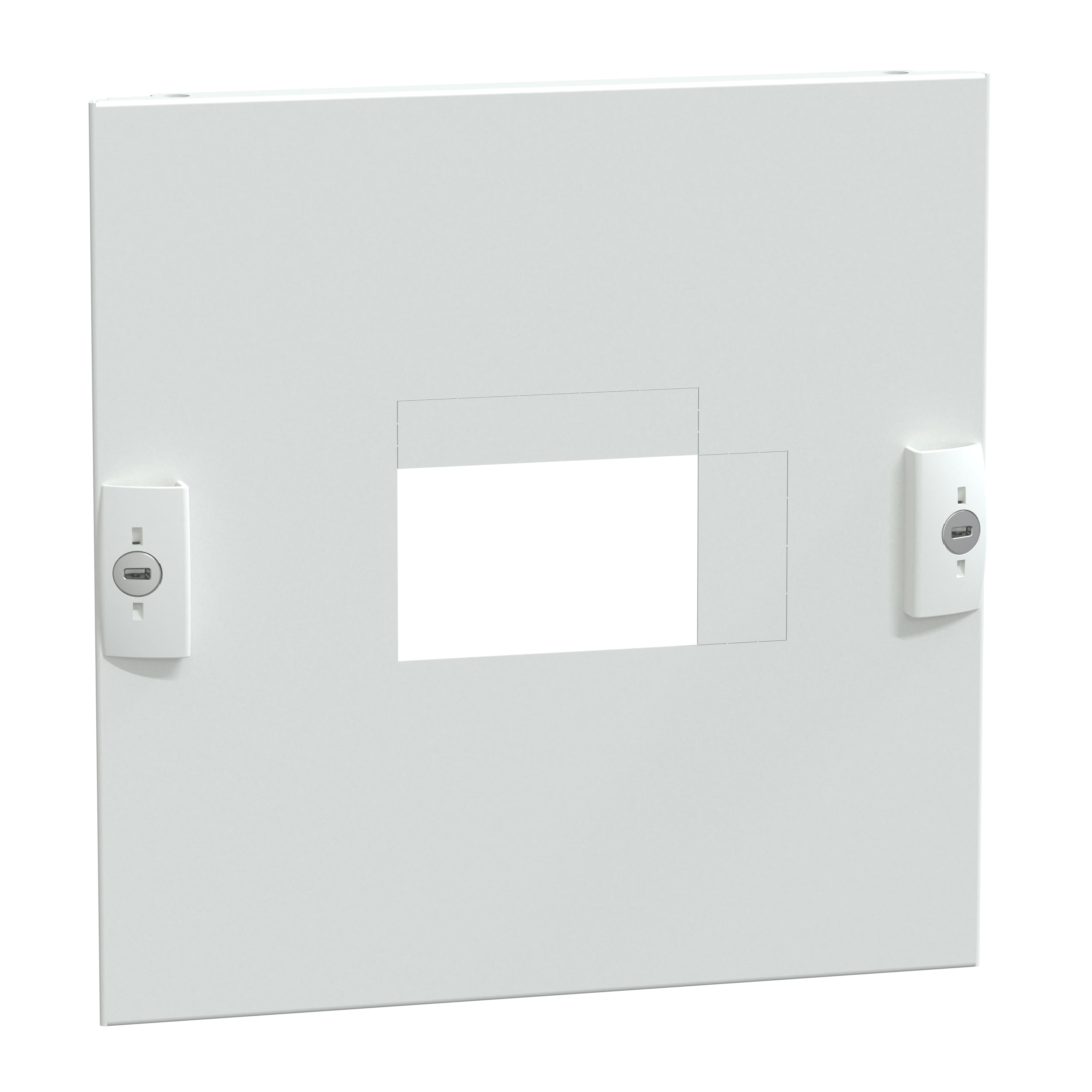 Schneider Electric - PrismaSeT G - Plastron NSXm/vigi vertical-5M-fixe-Cde Manet-L400-RAL9003