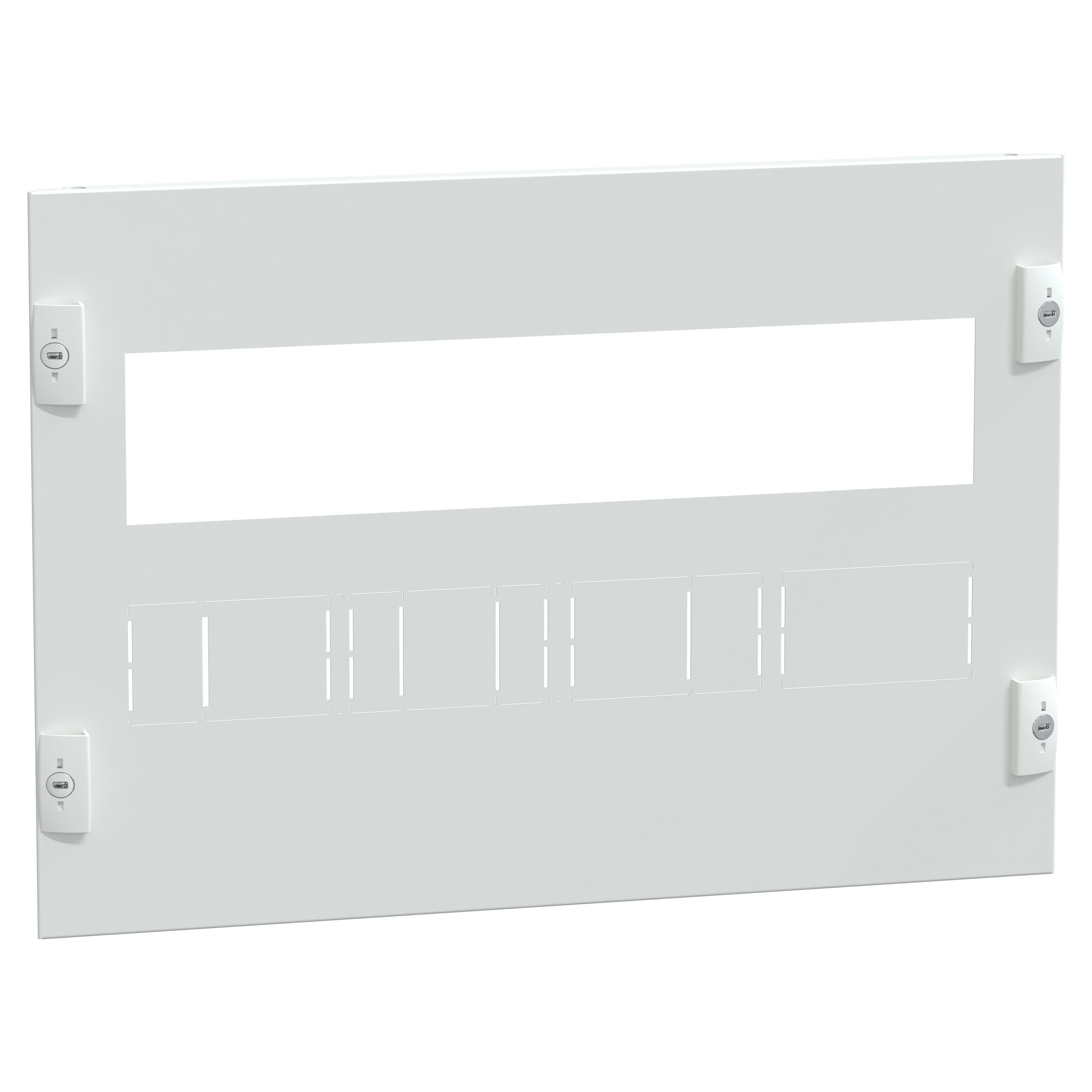 Schneider Electric - PrismaSeT - Plastron 3/4 NSX250-7M-L600-vert.-Cde rotat/téléc - RAL satin spé