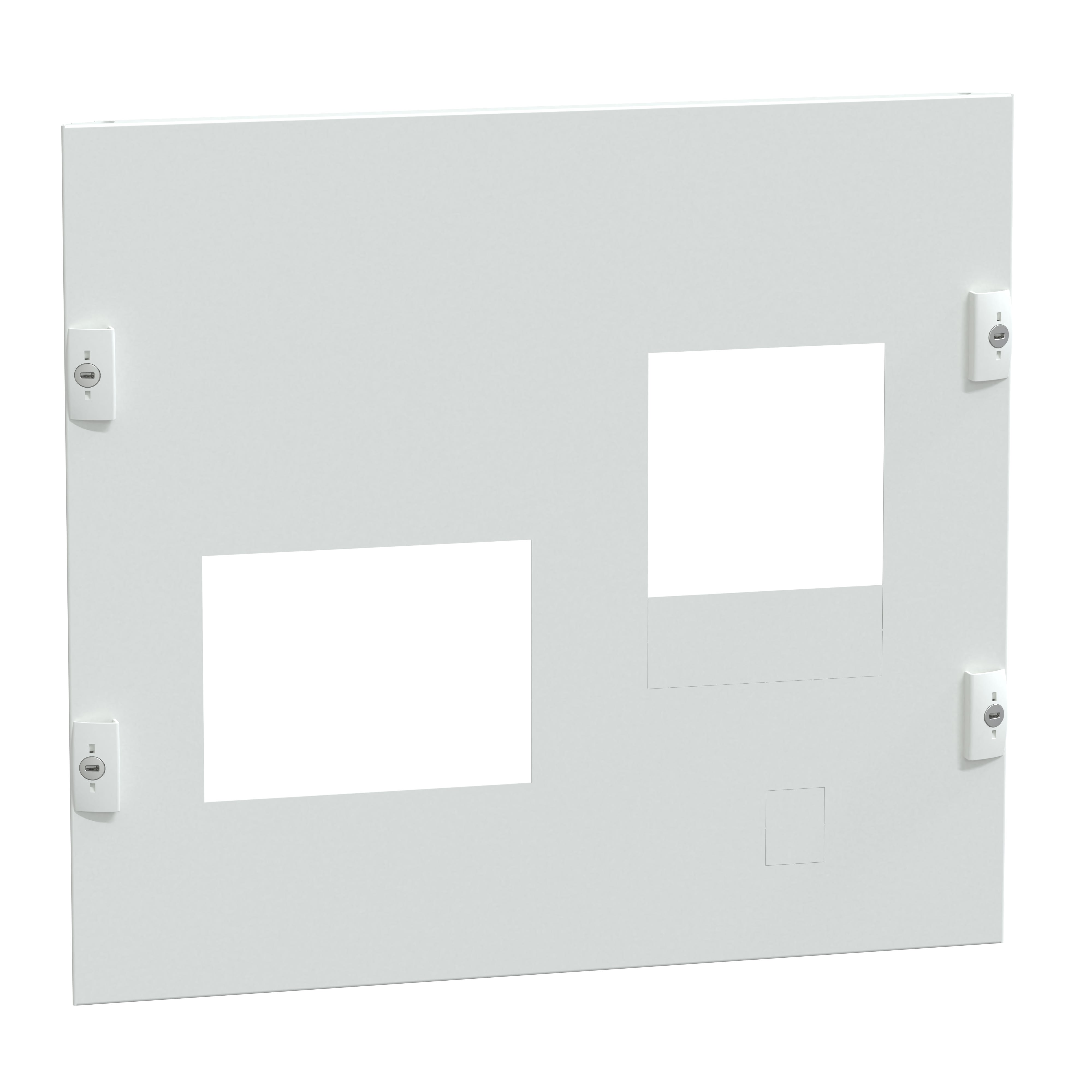 Schneider Electric - PrismaSeT G - Plastron INV-NSX630-9M-L=600-Fixe-cote/cote-RAL9003
