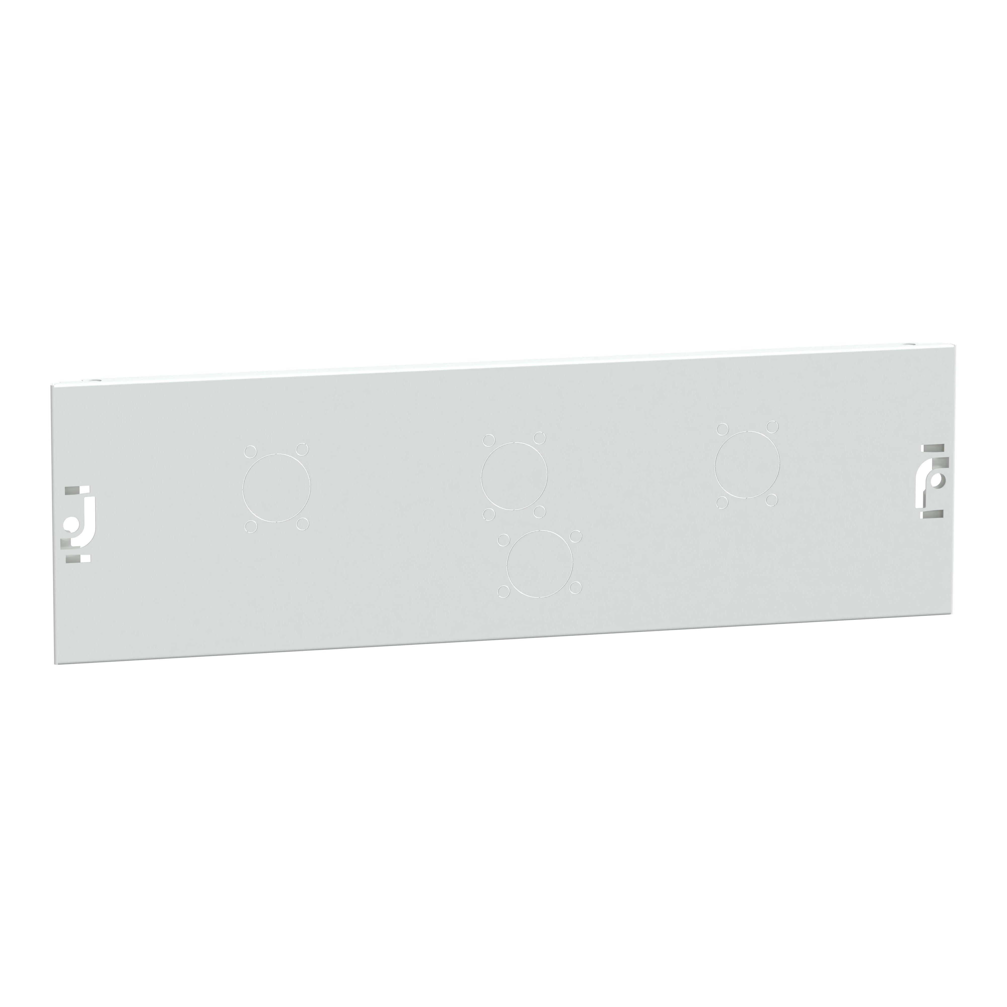 Schneider Electric - PrismaSeT P - Plastron FuPacT GS32 3P/4P - 3M - horizontal - RAL9003