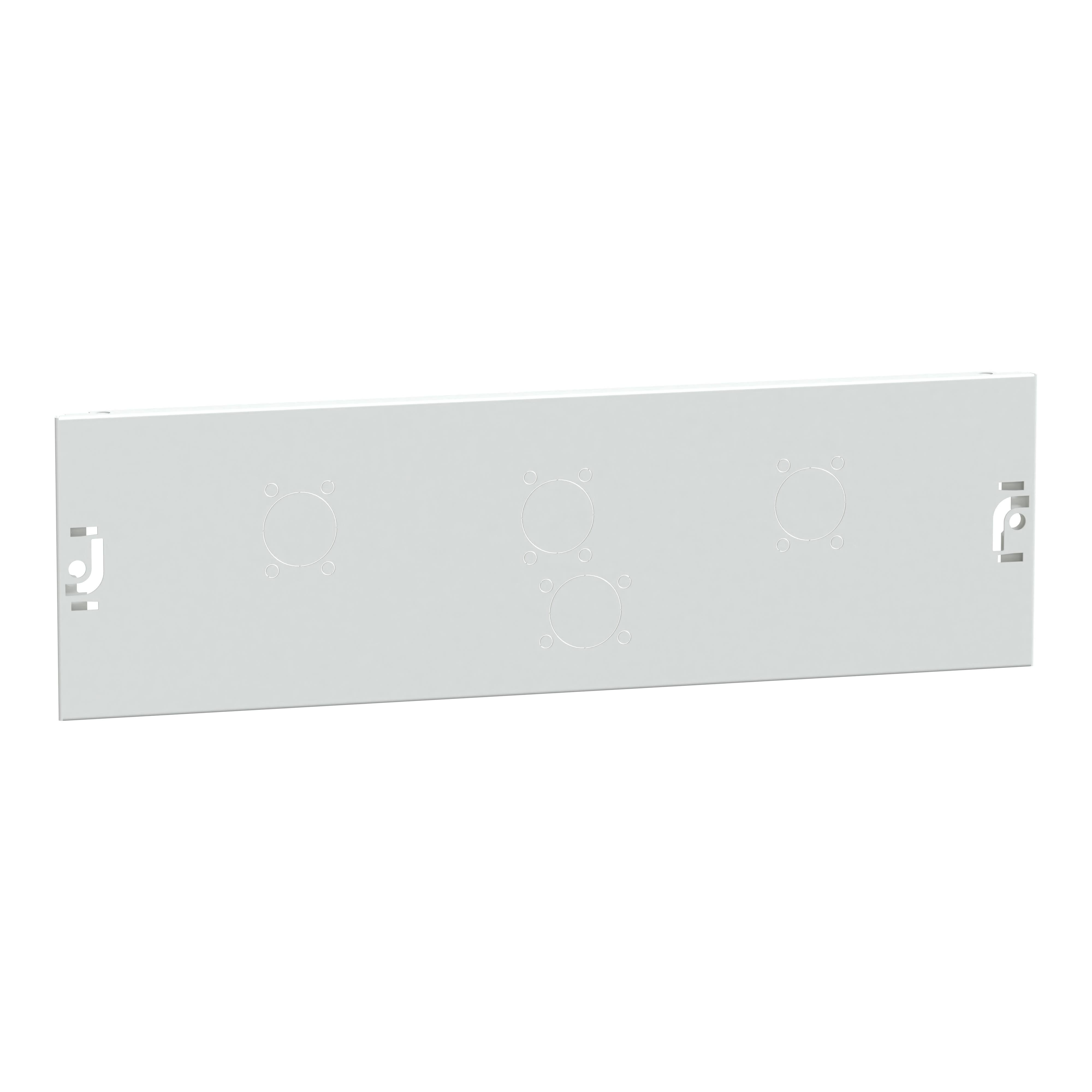 Schneider Electric - PrismaSeT P - Plastron FuPacT GS32 3P/4P - 3M - horizontal - RAL9003