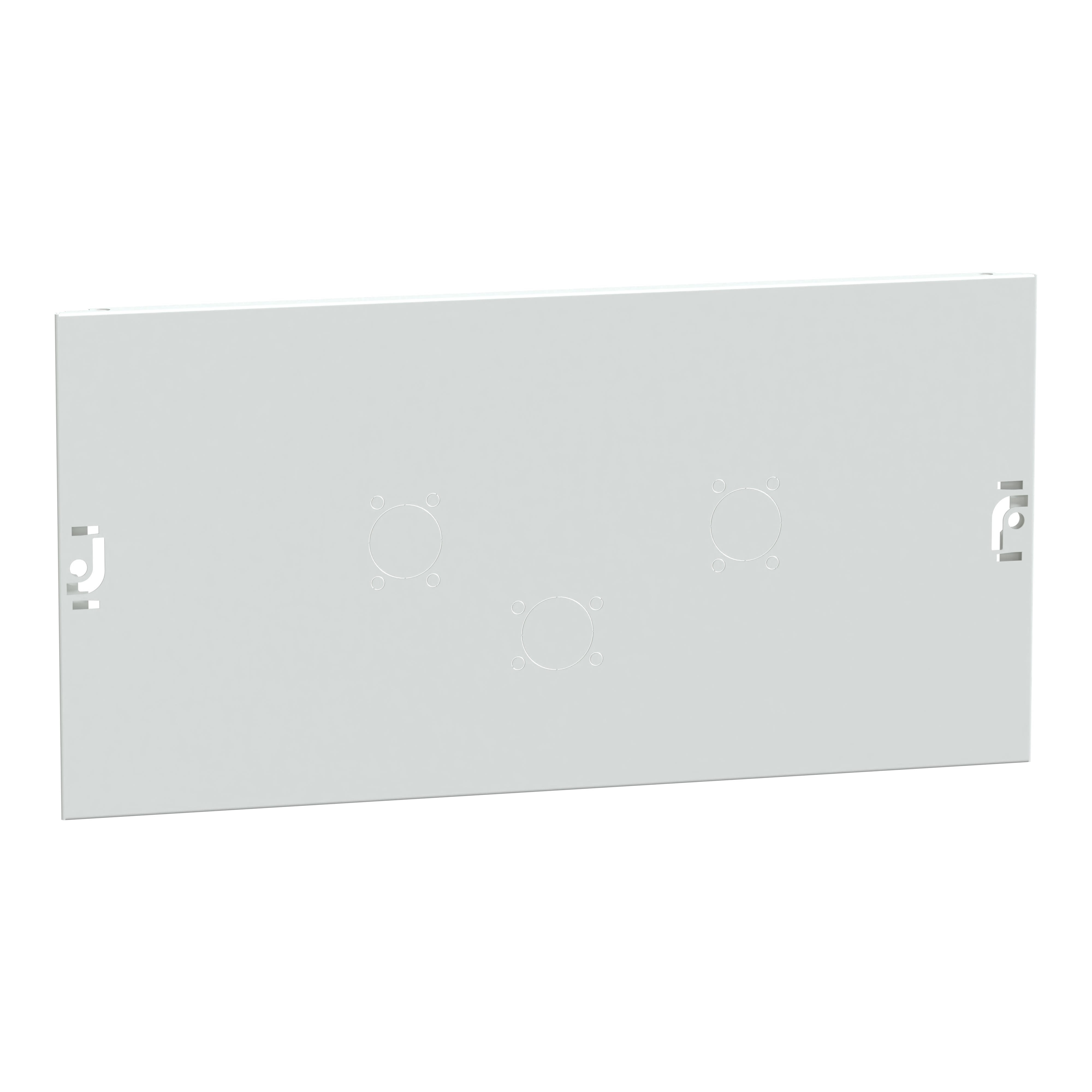 Schneider Electric - PrismaSeT P - Plastron FuPacT GS63/100/160 3P/4P - 5M - horizont.-RAL9003