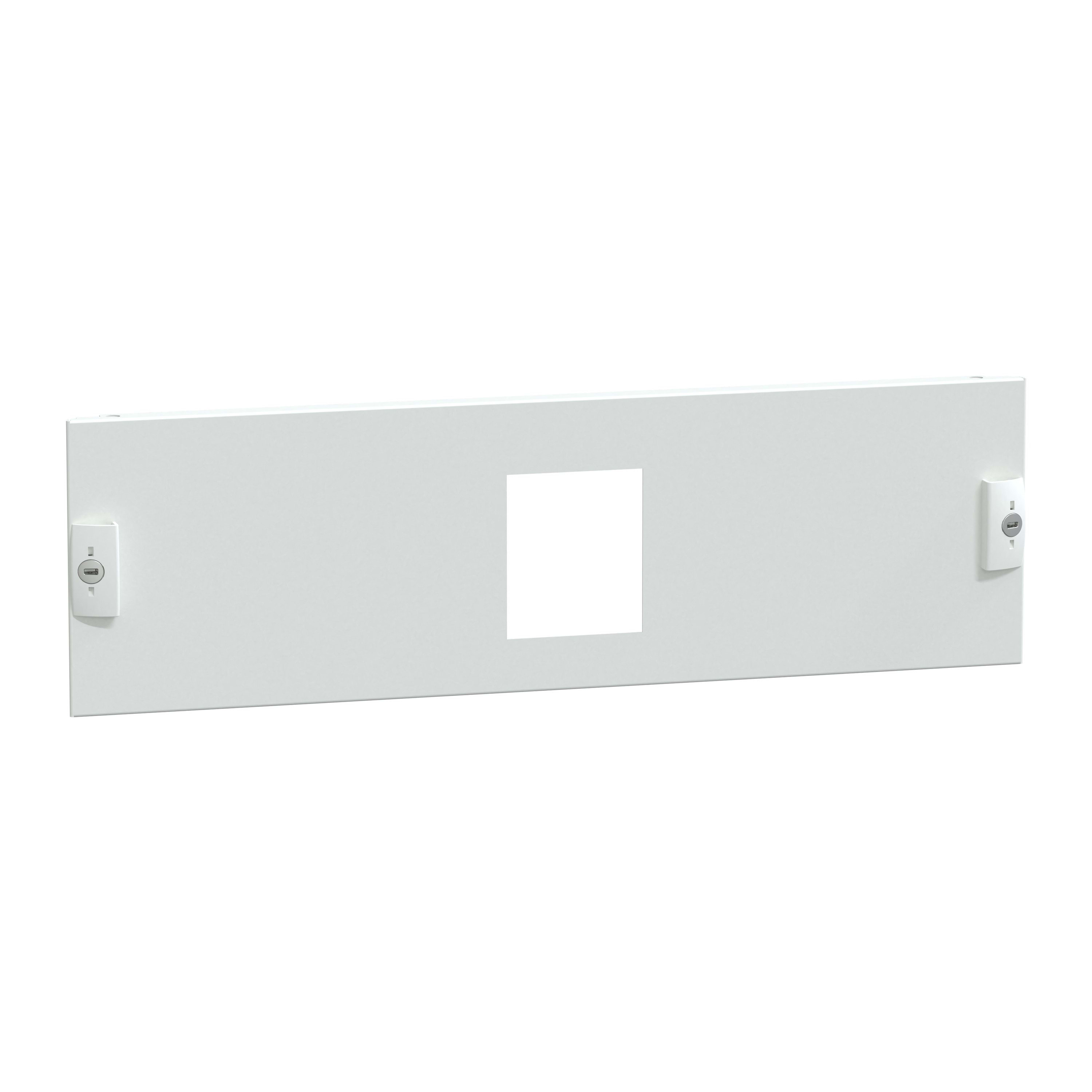 Schneider Electric - PrismaSeT G - Plastron NSXm/vigi-3M-L600-horiz-fixe-cde rot direct-RAL satin spé