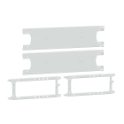 Schneider Electric - PrismaSeT P - Platine NSXm vigi vert.- fixe - 3P4P- Cde man. rotat.-L650
