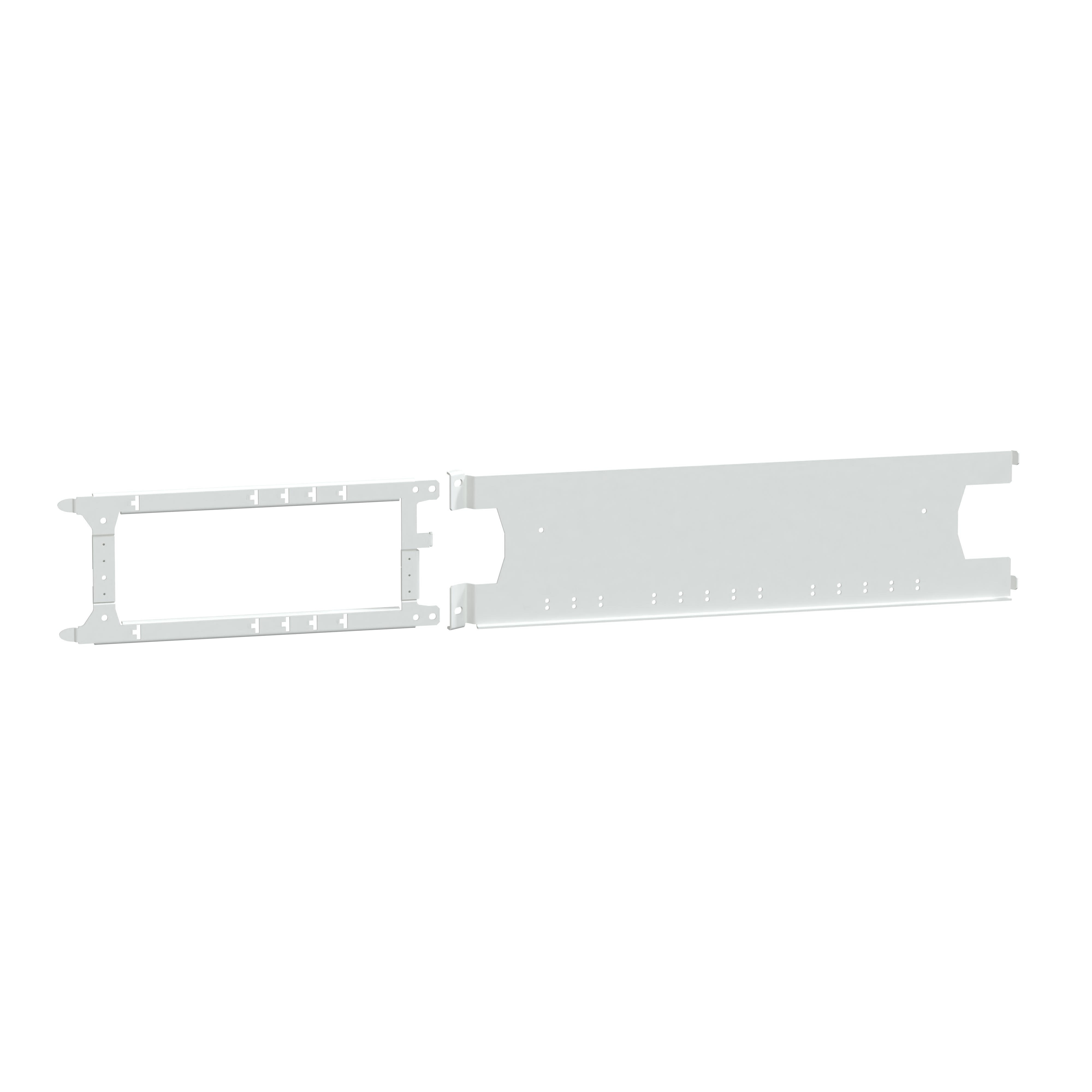 Schneider Electric - PrismaSeT P - Platine NSXm-fixe-3P4P Vigi+Lin.FC-Vertical-Cde Manet.-L650