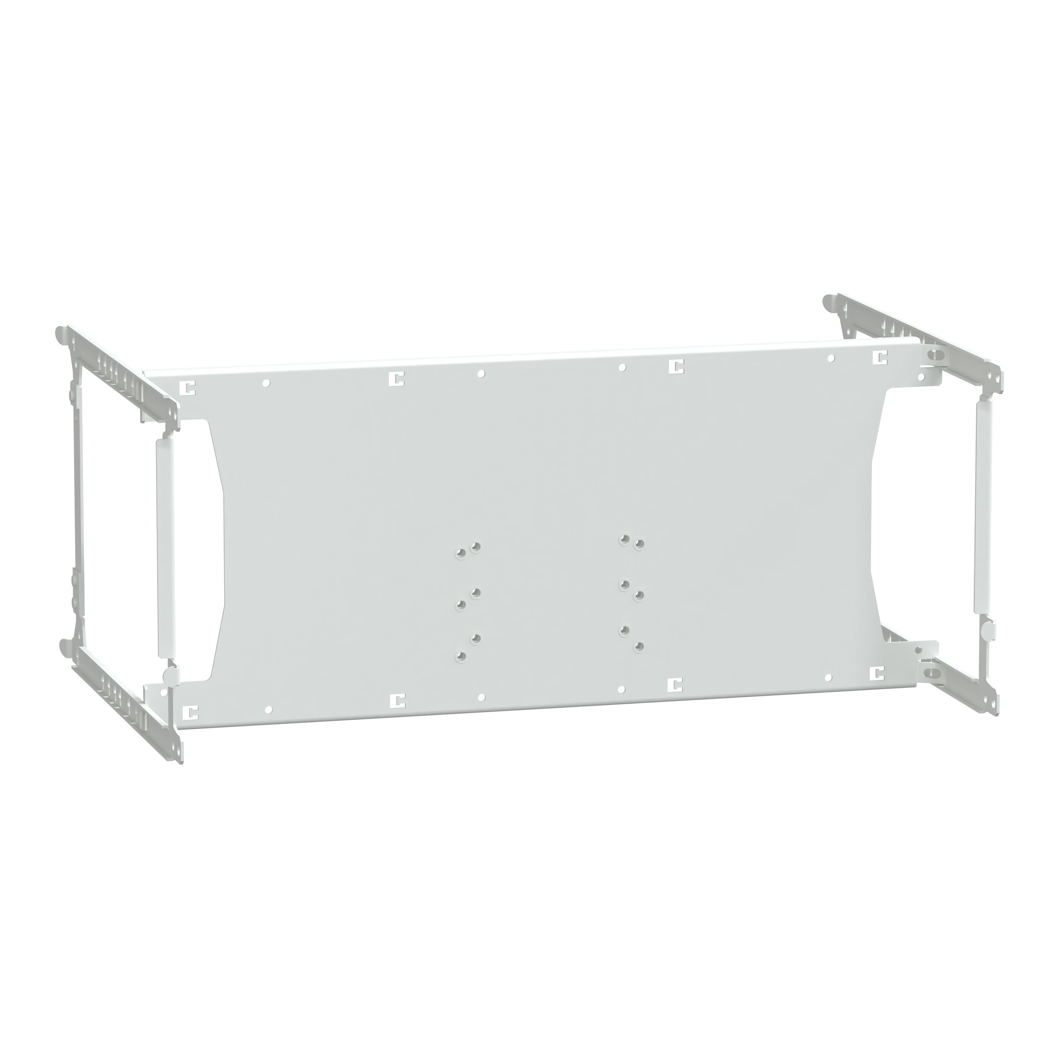 Schneider Electric - PrismaSeT P - Platine FuPacT GS63/100/160 3P/4P - horizont.-RAL9003