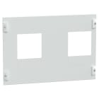 Schneider Electric - PrismaSeT P - Plast.2xNSX630-7M-débr chassis-vert.-L650-Peint.satin RAL spé