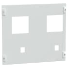Schneider Electric - PrismaSeT P - Plastron 2 x NSX630-9M-vertical-Cde maneton-L650-RAL satin spé