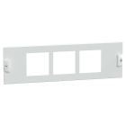 Schneider Electric - PrismaSeT G - Plastron mesure - 3M-L600-3x96x96 mm-Peint. satin RAL spé.