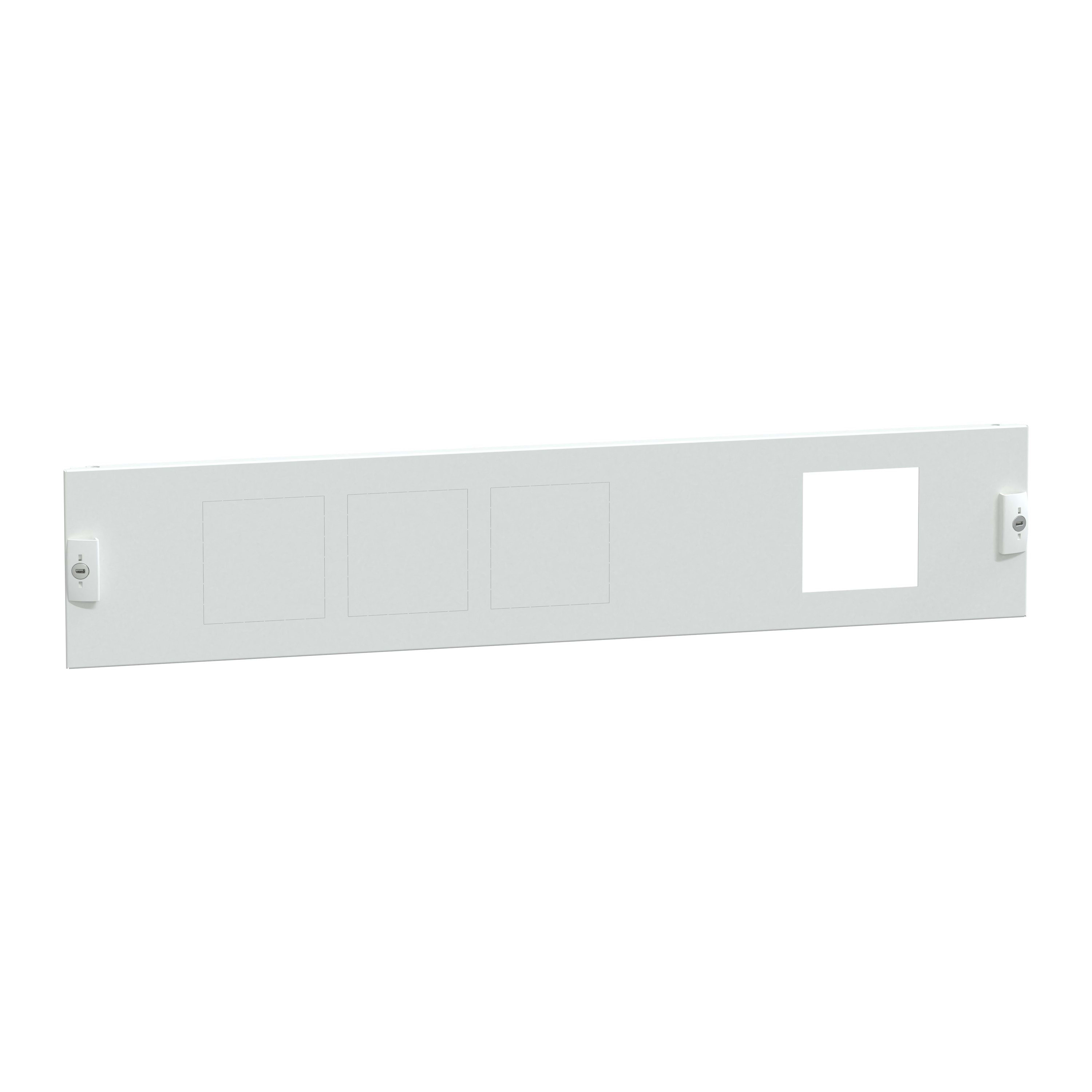 Schneider Electric - PrismaSeT G - Plastron mesure - 3M - L850 - 4 appareils 96 x 96 mm