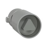Schneider Electric - PrismaSeT G - Bloc insert combinaison triangle male 8mm
