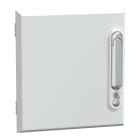Schneider Electric - PrismaSeT G - Porte pleine gaine d'extension 6M - L300 - RAL9003