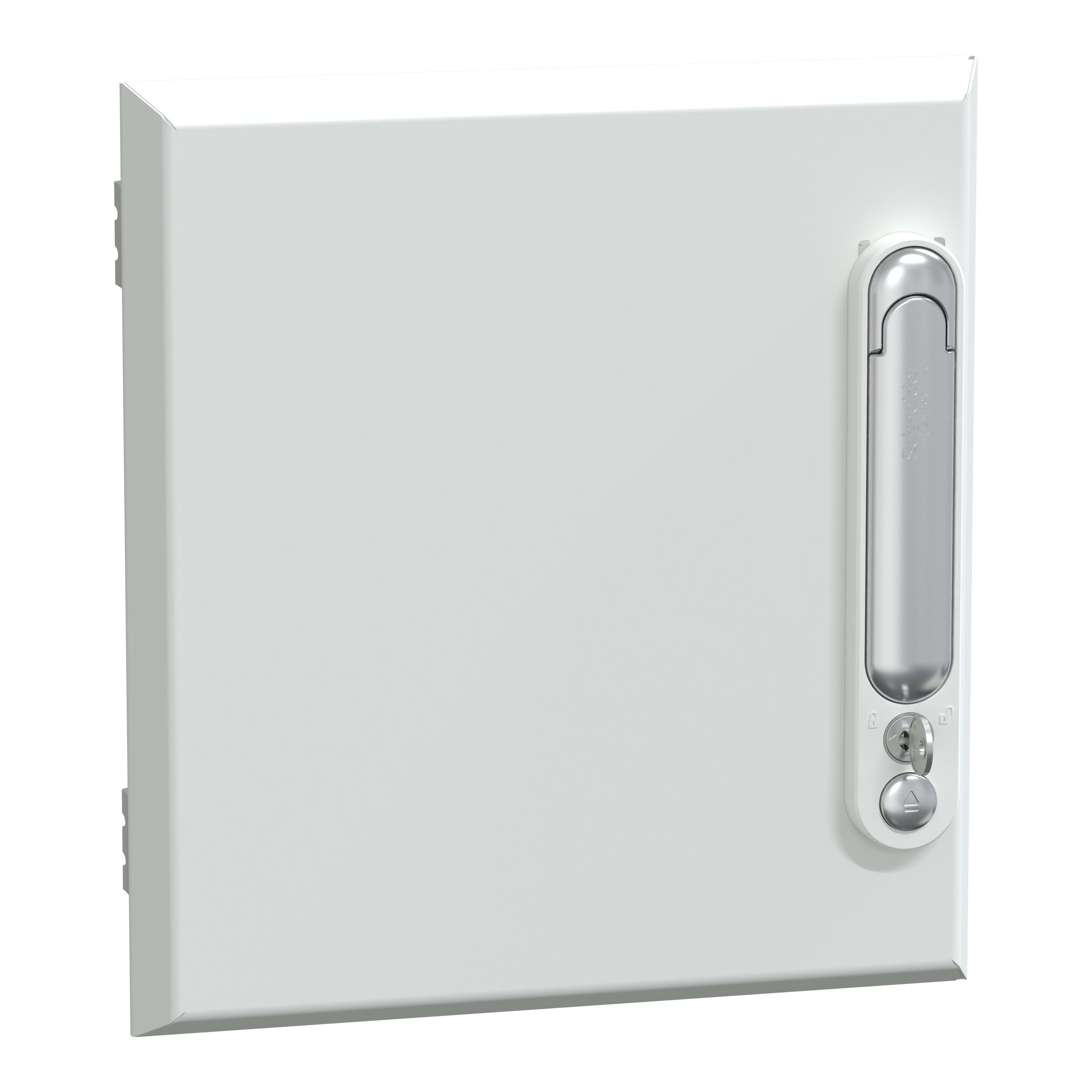 Schneider Electric - PrismaSeT G - Porte pleine gaine d'extension 6M - L300 - Peinture satin RAL spé