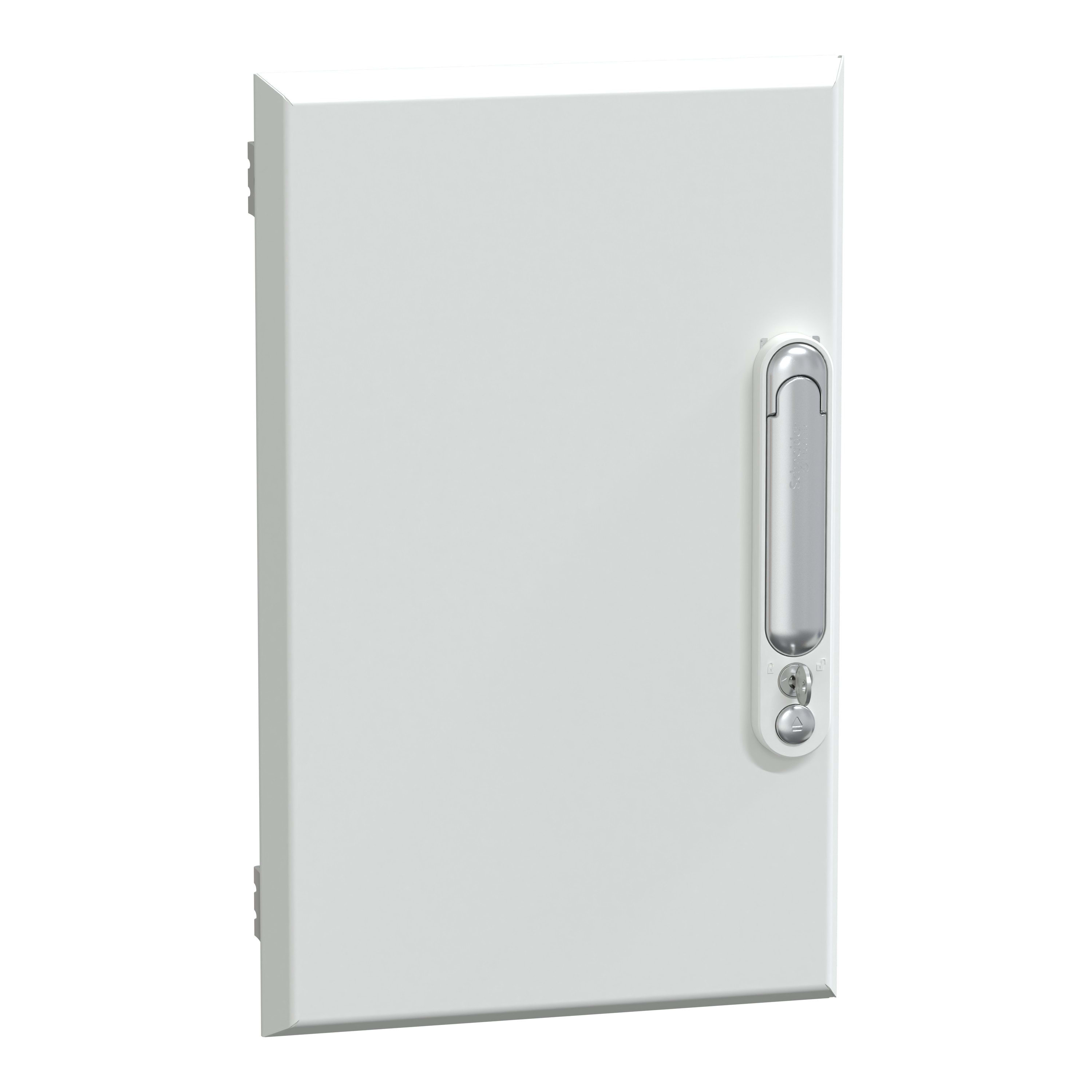 Schneider Electric - PrismaSeT G - Porte pleine gaine d'extension 9M - L300 - Peinture satin RAL spé