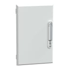 Schneider Electric - PrismaSeT G - Porte pleine gaine d'extension 9M - L300 - Peinture satin RAL spé