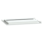 Schneider Electric - PrismaSeT P -Plaque passe-câbles pleine IP30-L650 P400-Peint.satin RAL spé