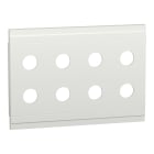Schneider Electric - PrismaSeT G - Platine 210 x 150 - 8 trous diamètre 22 mm -IP55 - RAL9003