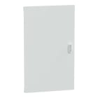 Schneider Electric - PrismaSeT S - Porte blanche pour coffret 5 rangées 24 modules