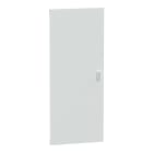 Schneider Electric - PrismaSeT S - Porte blanche pour coffret 8 rangées 24 modules