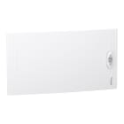 Schneider Electric - PrismaSeT XS - Porte pleine RAL9003 pour coffret saillie 1 rangée 24 modules